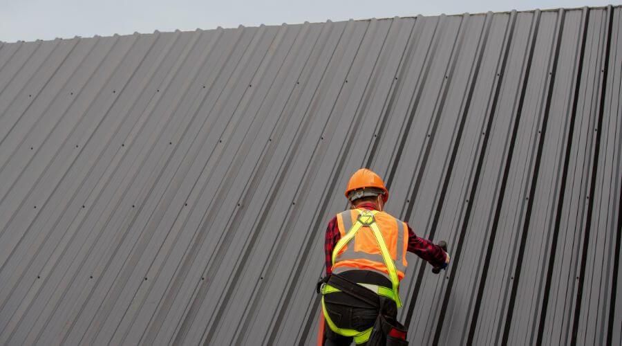 Professional metal roof installation services in Kathryn, ND